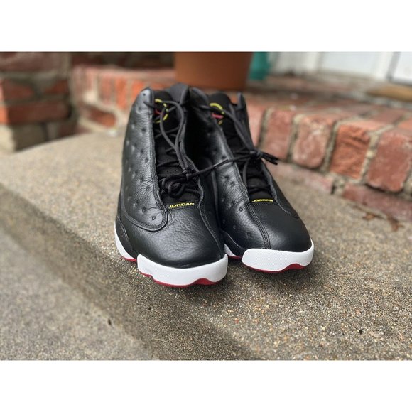 Nike Air Jordan 13 Retro Playoffs Black Red Yellow 414571-062 Men\'s Size 18 main image 5